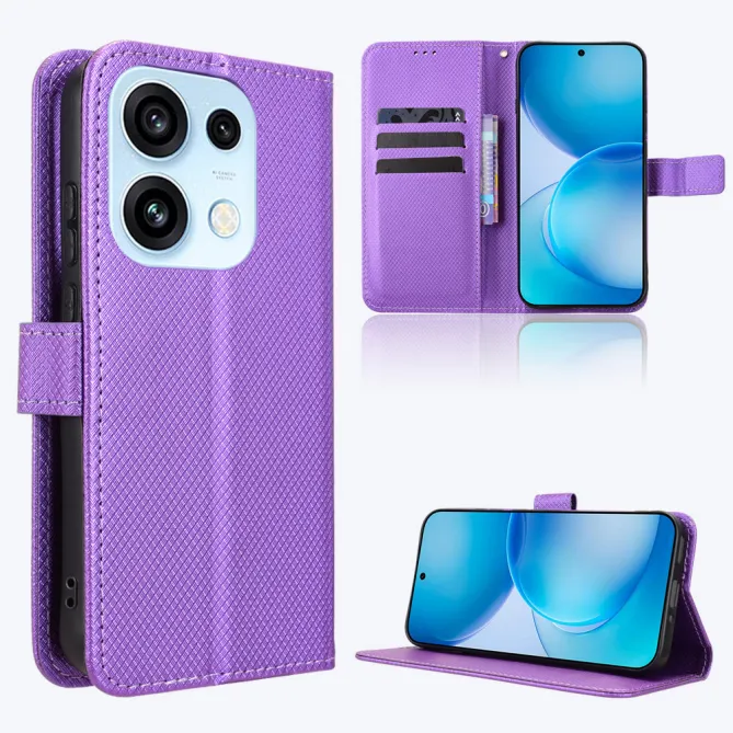 Housse Oppo Reno 16 REBEKA Effet Cuir