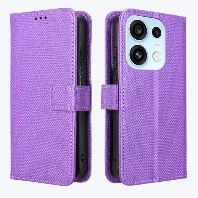 Housse Oppo Reno 16 REBEKA Effet Cuir