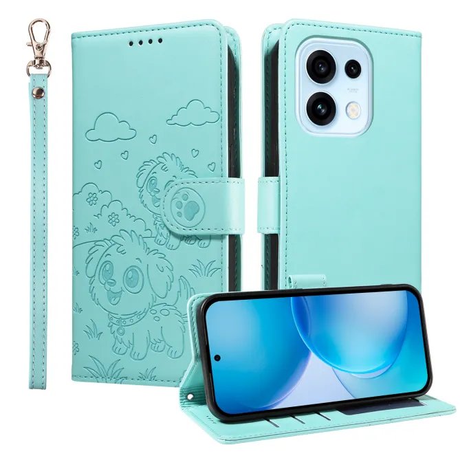 Etui Oppo Reno 16 Pro | Folio Chiens | Collection Animaux