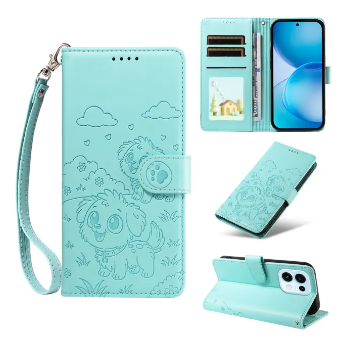 Etui Oppo Reno 16 Pro | Folio Chiens | Collection Animaux