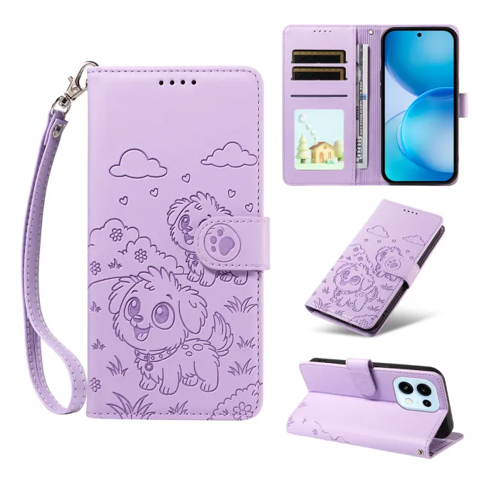 Etui Oppo Reno 16 Pro | Folio Chiens | Collection Animaux
