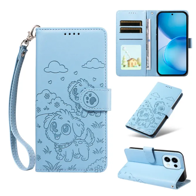Etui Oppo Reno 16 Pro | Folio Chiens | Collection Animaux