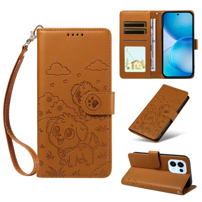 Etui Oppo Reno 16 Pro | Folio Chiens | Collection Animaux