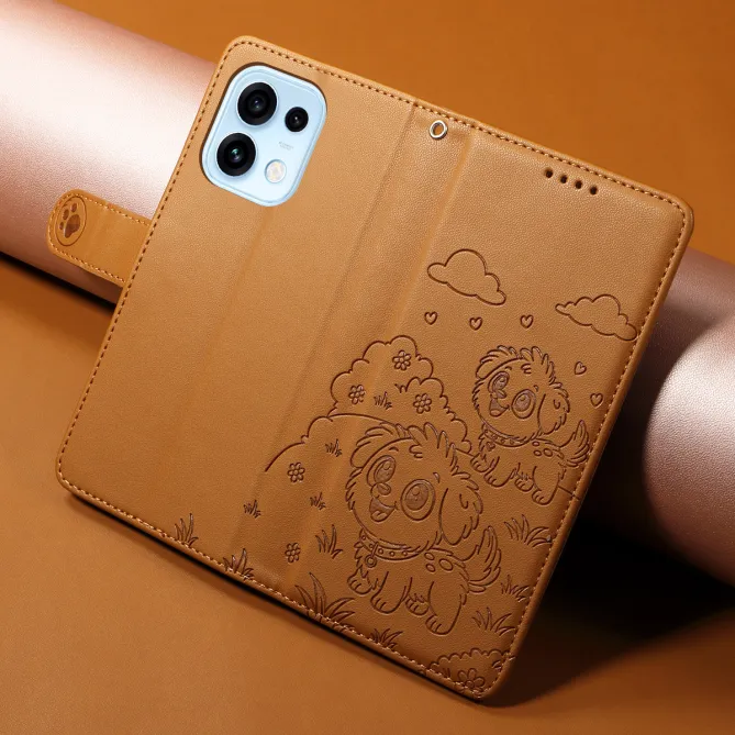 Etui Oppo Reno 16 Pro | Folio Chiens | Collection Animaux