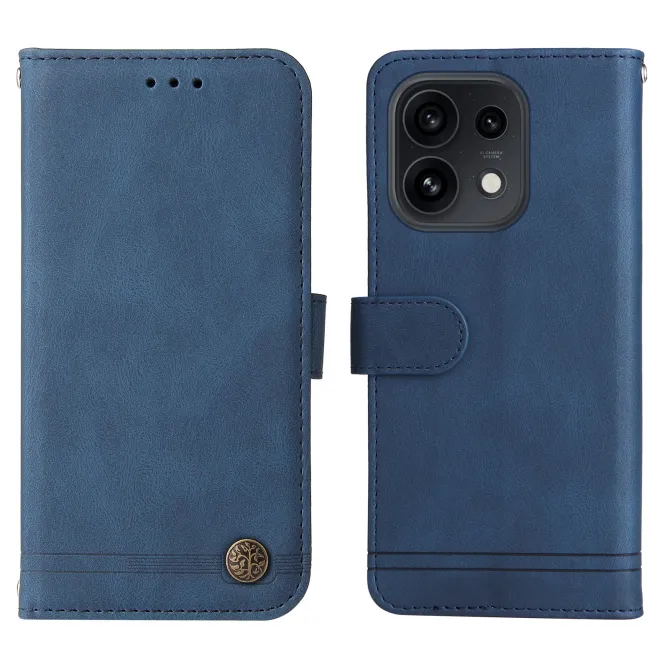 Housse Oppo Reno 16 Simili Cuir Sangle Porte-Cartes
