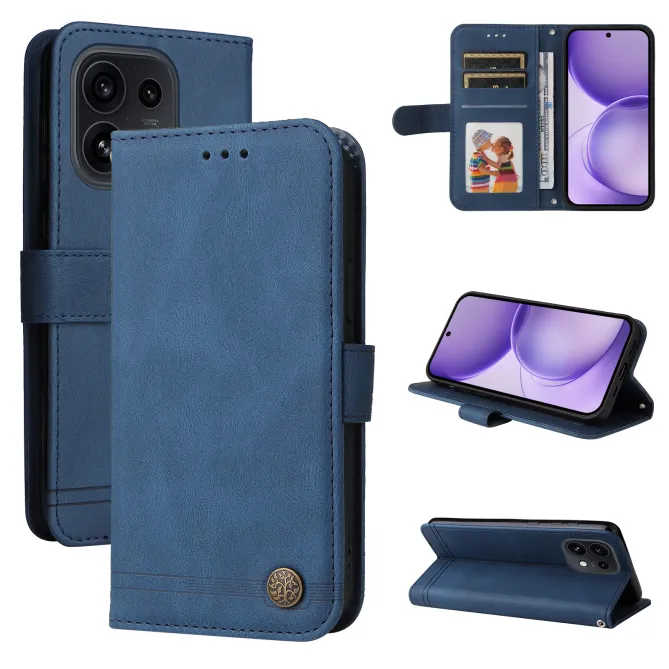 Housse Oppo Reno 16 Simili Cuir Sangle Porte-Cartes