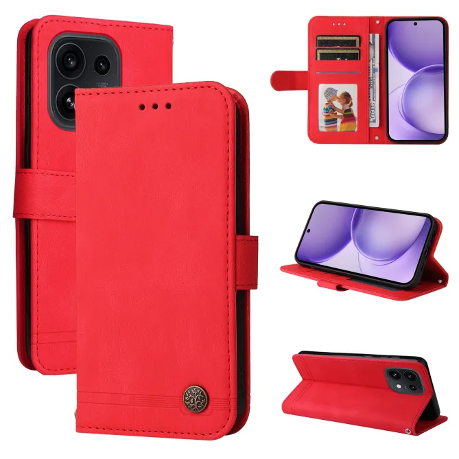 Housse Oppo Reno 16 Simili Cuir Sangle Porte-Cartes