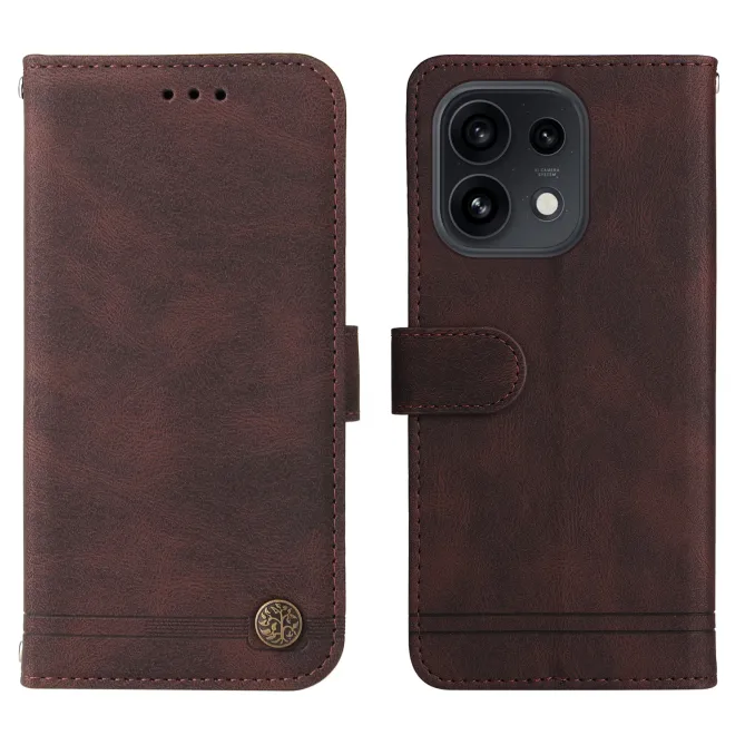 Housse Oppo Reno 16 Simili Cuir Sangle Porte-Cartes