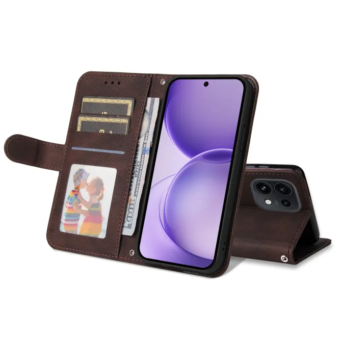 Housse Oppo Reno 16 Simili Cuir Sangle Porte-Cartes