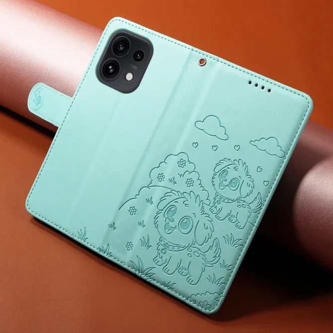 Etui Oppo Reno 16 | Folio Chiens | Collection Animaux
