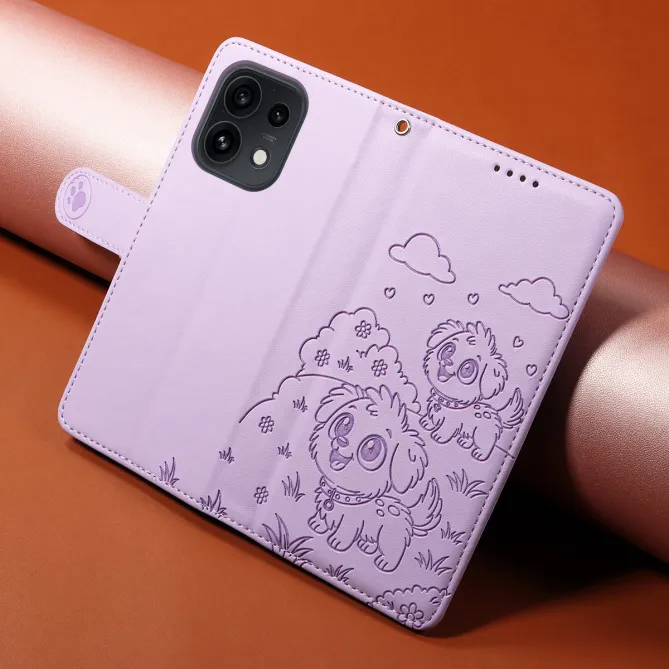 Etui Oppo Reno 16 | Folio Chiens | Collection Animaux