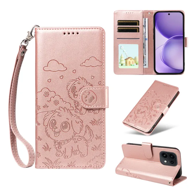 Etui Oppo Reno 16 | Folio Chiens | Collection Animaux