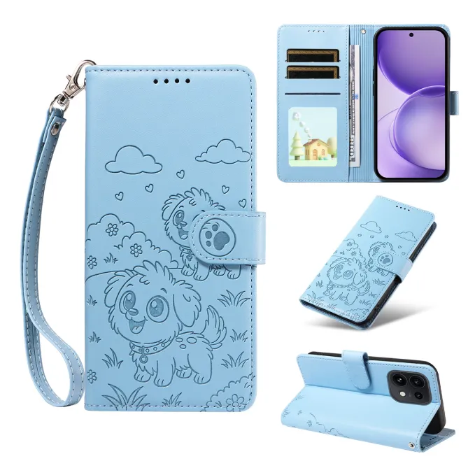 Etui Oppo Reno 16 | Folio Chiens | Collection Animaux
