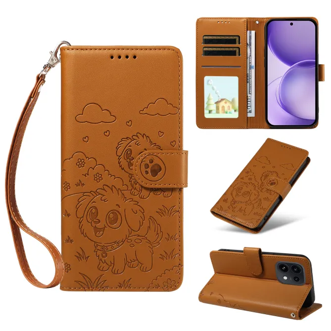 Etui Oppo Reno 16 | Folio Chiens | Collection Animaux