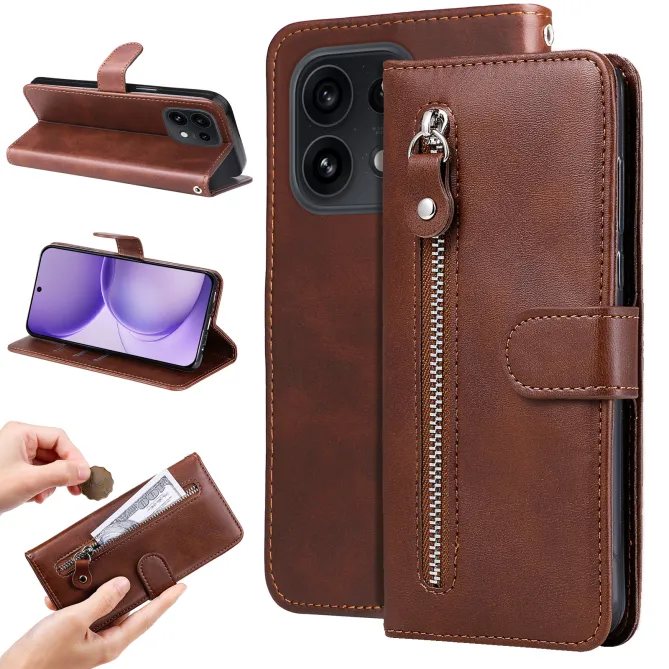 Housse Oppo Reno 16 Léna avec Poche Zippée