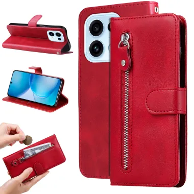 Housse Oppo Reno 16 Pro Léna avec Poche Zippée