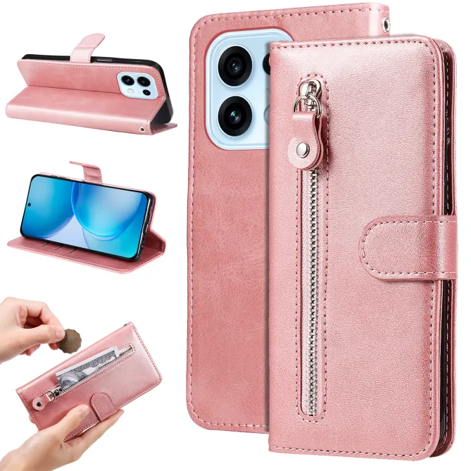Housse Oppo Reno 16 Pro Léna avec Poche Zippée