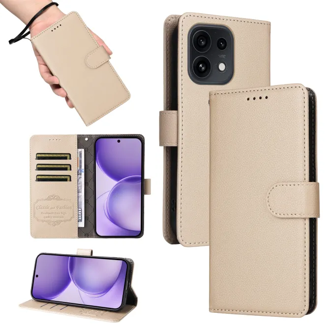 Housse Oppo Reno 16 NAHIDA Grain Litchi