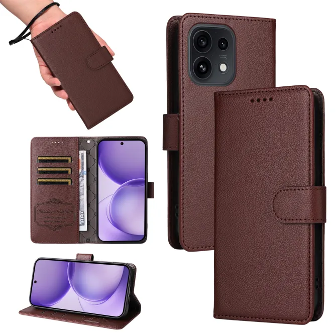 Housse Oppo Reno 16 NAHIDA Grain Litchi
