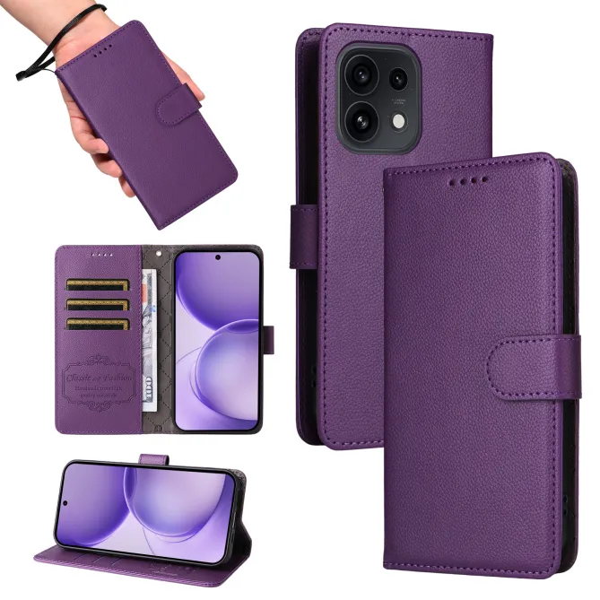 Housse Oppo Reno 16 NAHIDA Grain Litchi