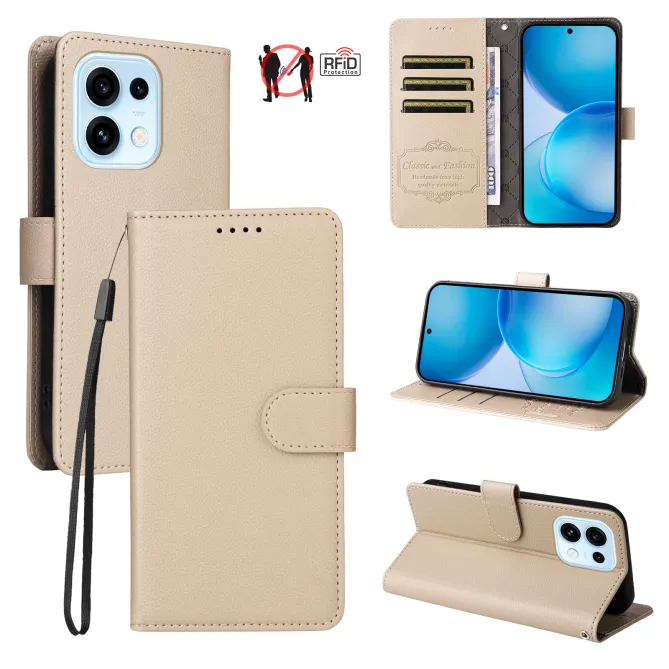Housse Oppo Reno 16 Pro NAHIDA Grain Litchi