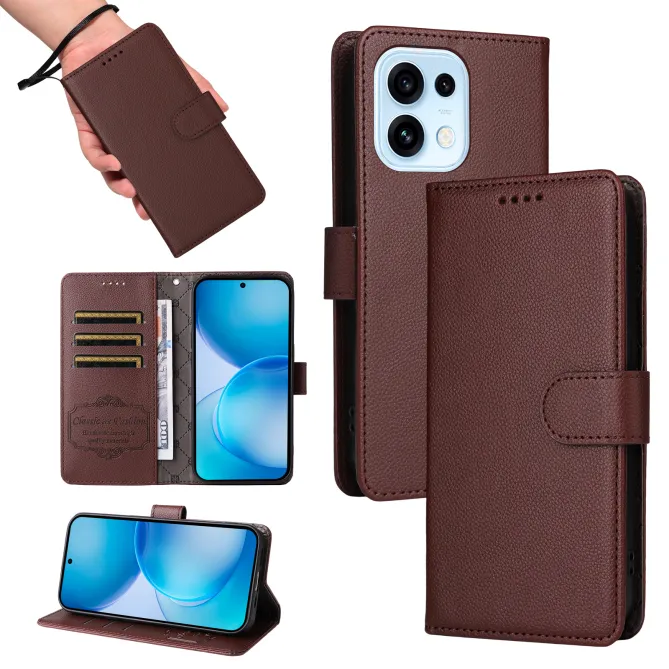 Housse Oppo Reno 16 Pro NAHIDA Grain Litchi