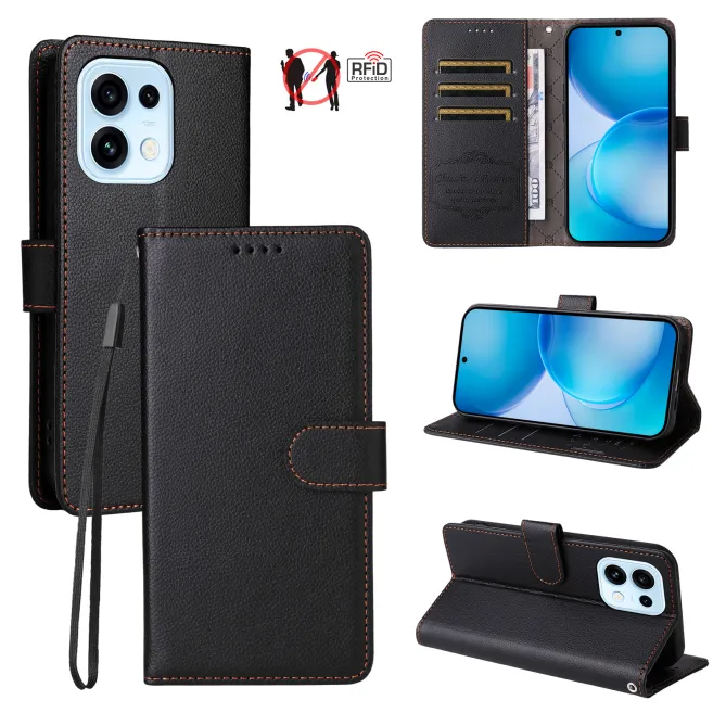 Housse Oppo Reno 16 Pro NAHIDA Grain Litchi