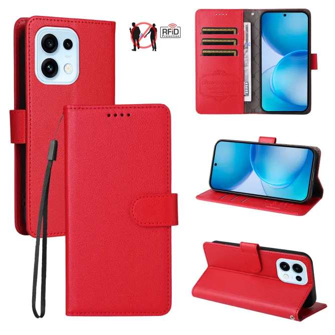Housse Oppo Reno 16 Pro NAHIDA Grain Litchi