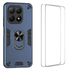 Coque Xiaomi 15T Ring Armor avec 2 Verres trempés