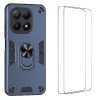 Coque Xiaomi 15T Ring Armor avec 2 Verres trempés