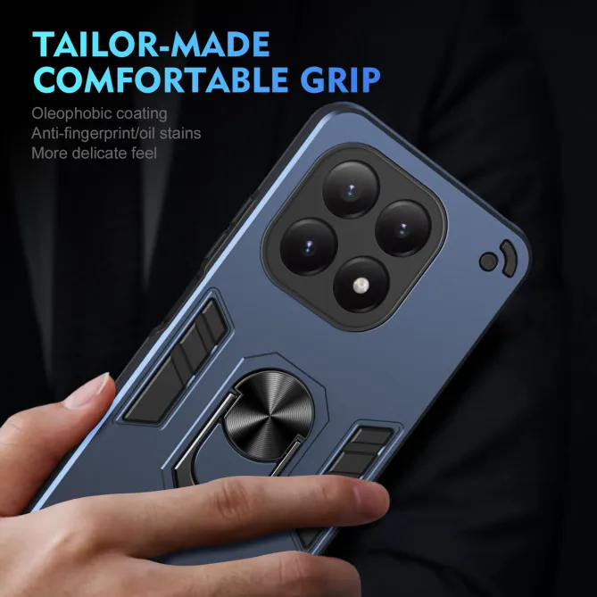 Coque Xiaomi 15T Ring Armor avec 2 Verres trempés