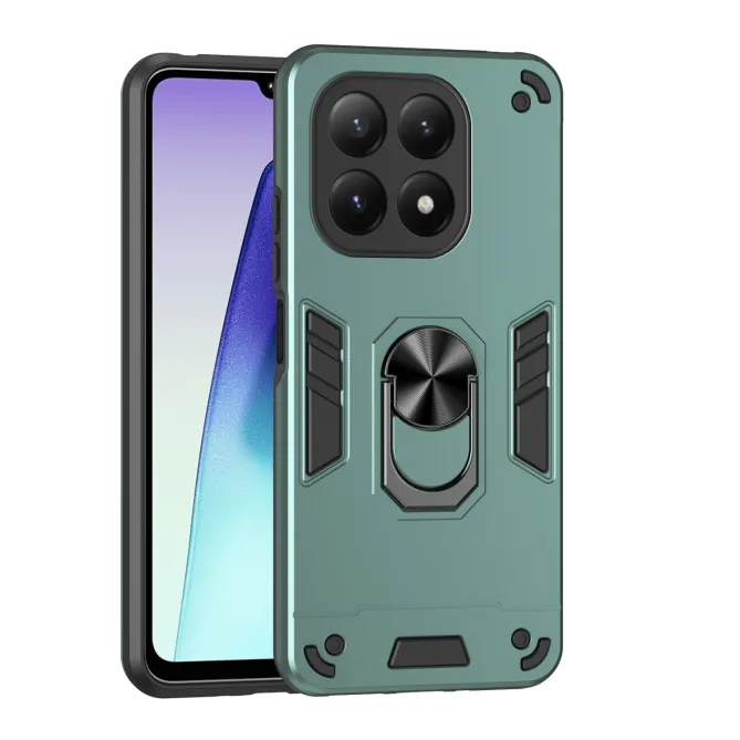 Coque Xiaomi 15T Ring Armor avec 2 Verres trempés