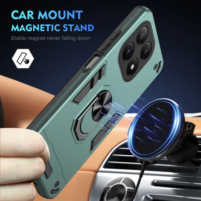 Coque Xiaomi 15T Ring Armor avec 2 Verres trempés