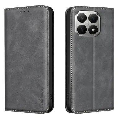 Housse Xiaomi 15T avec rabat Anti-RFID Grain Texturé