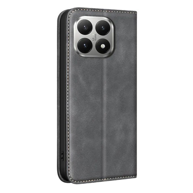 Housse Xiaomi 15T avec rabat Anti-RFID Grain Texturé