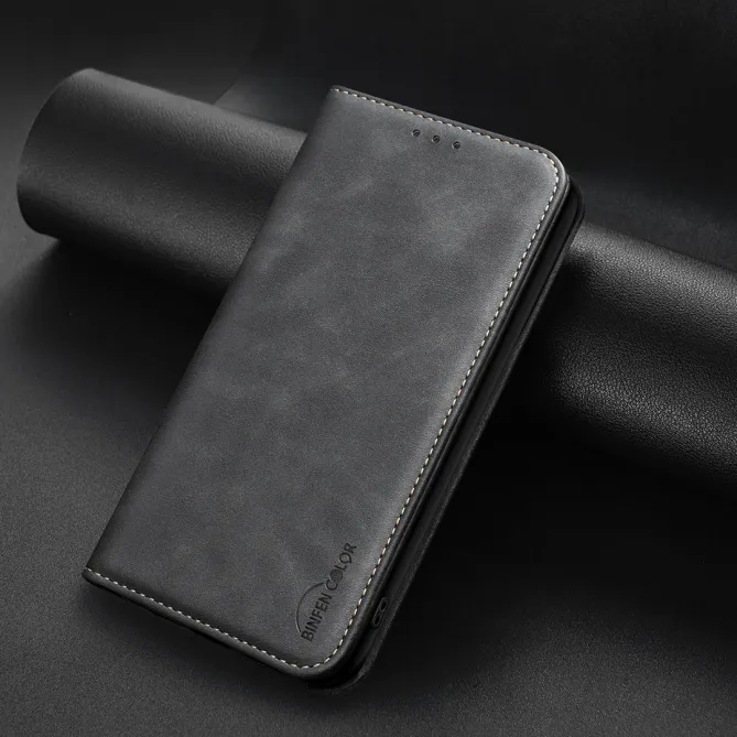 Housse Xiaomi 15T avec rabat Anti-RFID Grain Texturé