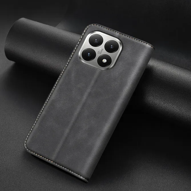 Housse Xiaomi 15T avec rabat Anti-RFID Grain Texturé