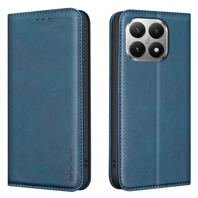 Housse Xiaomi 15T avec rabat Anti-RFID Grain Texturé