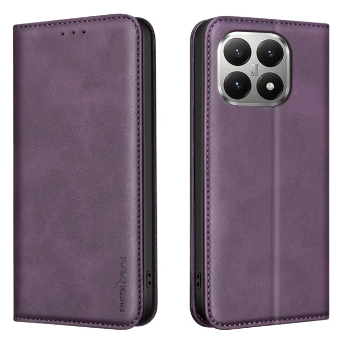 Housse Xiaomi 15T avec rabat Anti-RFID Grain Texturé
