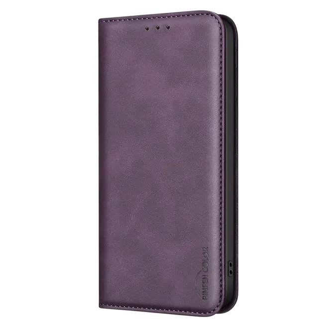 Housse Xiaomi 15T avec rabat Anti-RFID Grain Texturé