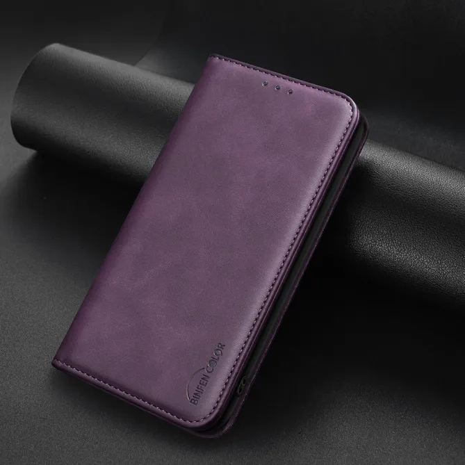 Housse Xiaomi 15T avec rabat Anti-RFID Grain Texturé