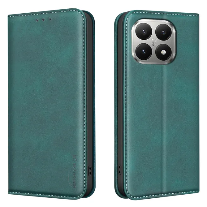 Housse Xiaomi 15T avec rabat Anti-RFID Grain Texturé