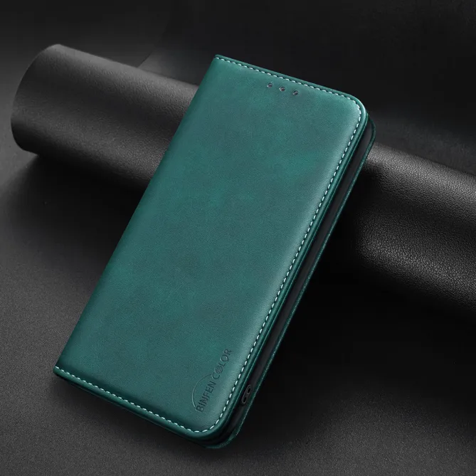 Housse Xiaomi 15T avec rabat Anti-RFID Grain Texturé