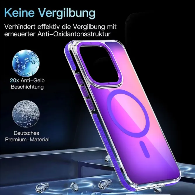 Coque Xiaomi 15T Magnétique Effet Caméléon Fluorescent