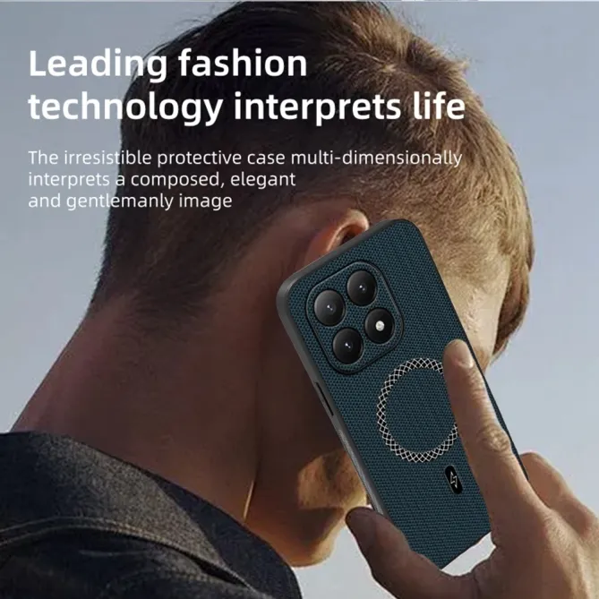 Coque Xiaomi 15T Magnétique Style Nylon