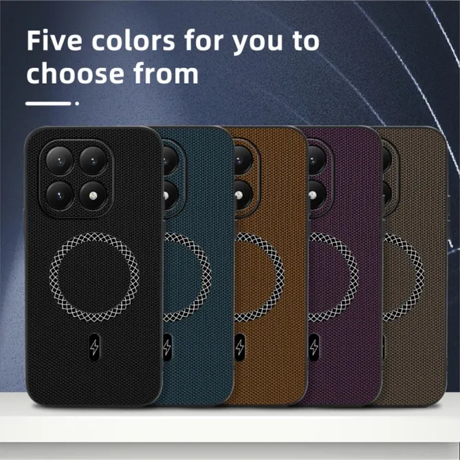 Coque Xiaomi 15T Magnétique Style Nylon