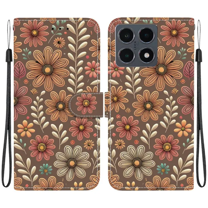Housse Xiaomi 15T Fleuri Rétro Bohème