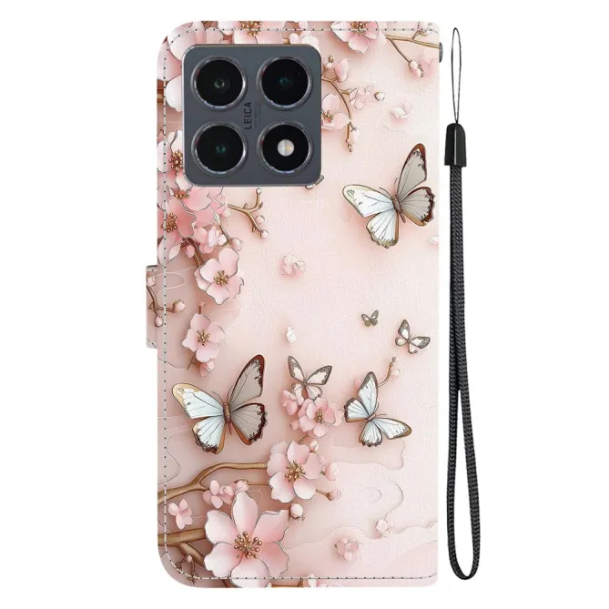Housse Xiaomi 15T Papillons et Cerisier
