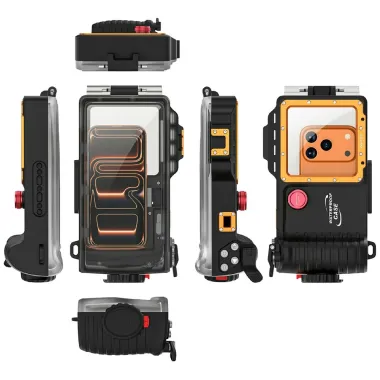 Caisson Étanche iPhone 17 Plongée 45 m Photo et Vidéo Sous-Marine