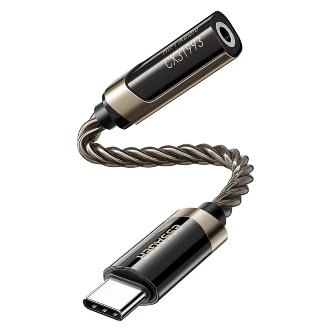Adaptateur Audio HiFi USB-C vers Jack 3,5mm DAC CX31993